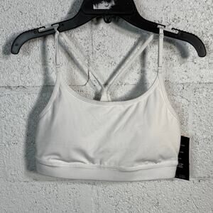 ID Ideology Low Impact Sports Bra White XS